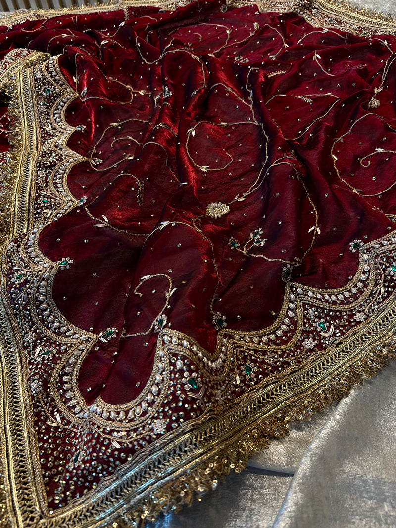 Punjabi suit |  | Karishma Emporium | Elegance in Making Pure Zardozi Women wear