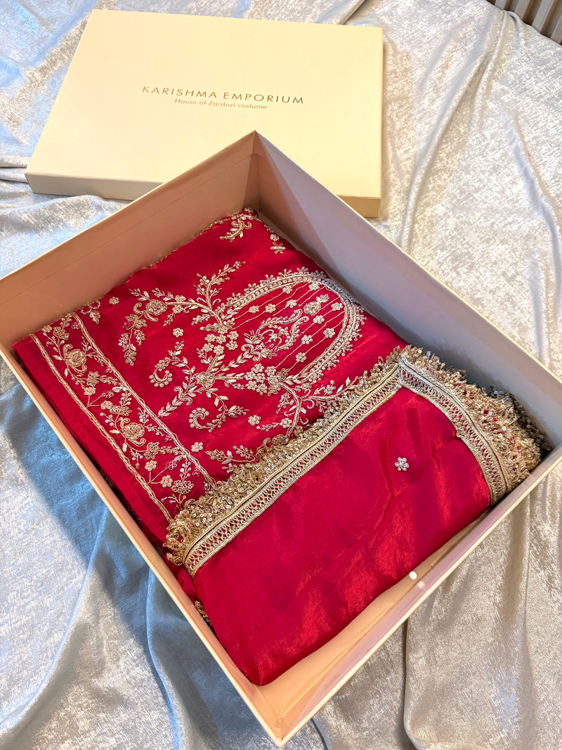 Zardozi suit |  | Karishma Emporium | Elegance in Making Pure Zardozi Women wear