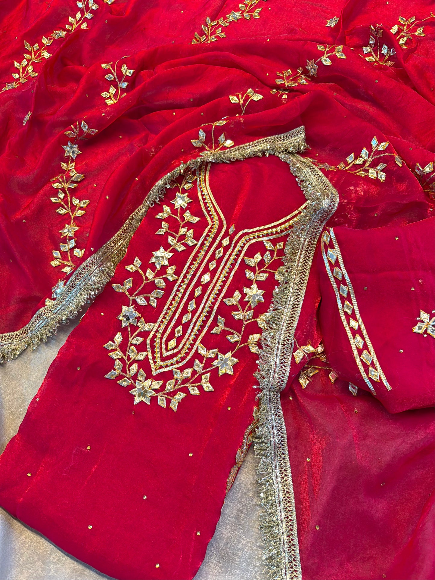 Dulhan gota Patti suit