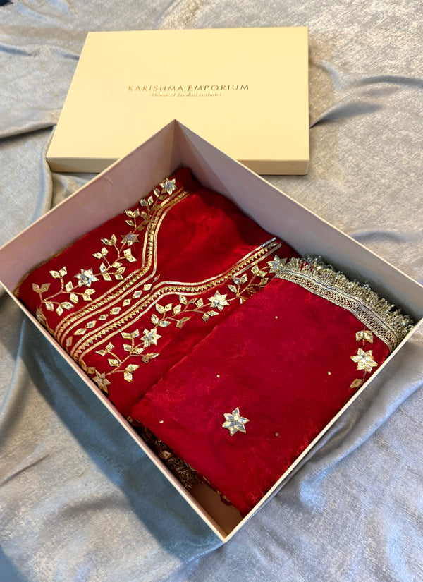 Dulhan gota Patti suit