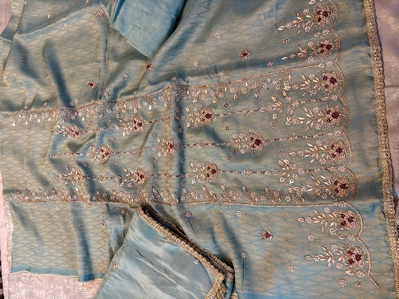 Dabka suits |  | Karishma Emporium | Elegance in Making Pure Zardozi Women wear