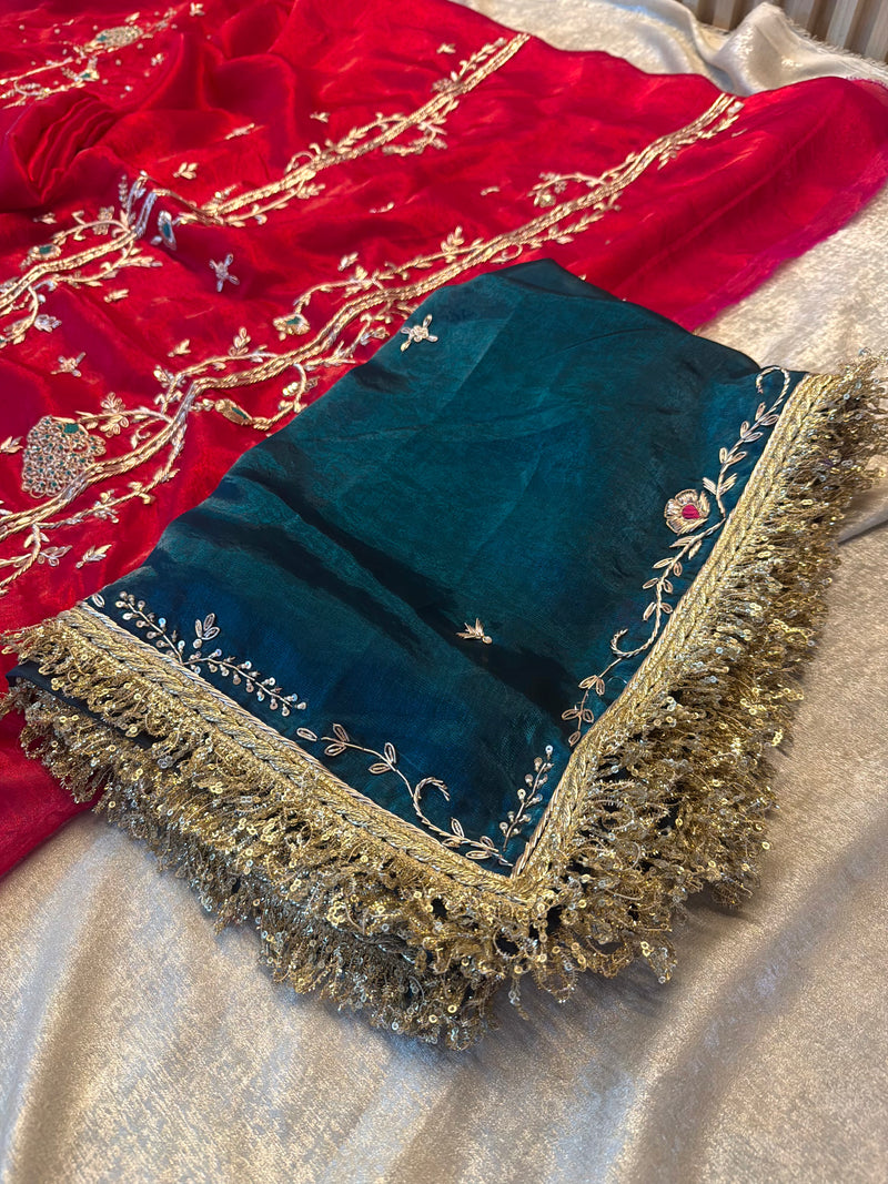 Pure dabka work suit |  | Karishma Emporium | Elegance in Making Pure Zardozi Women wear