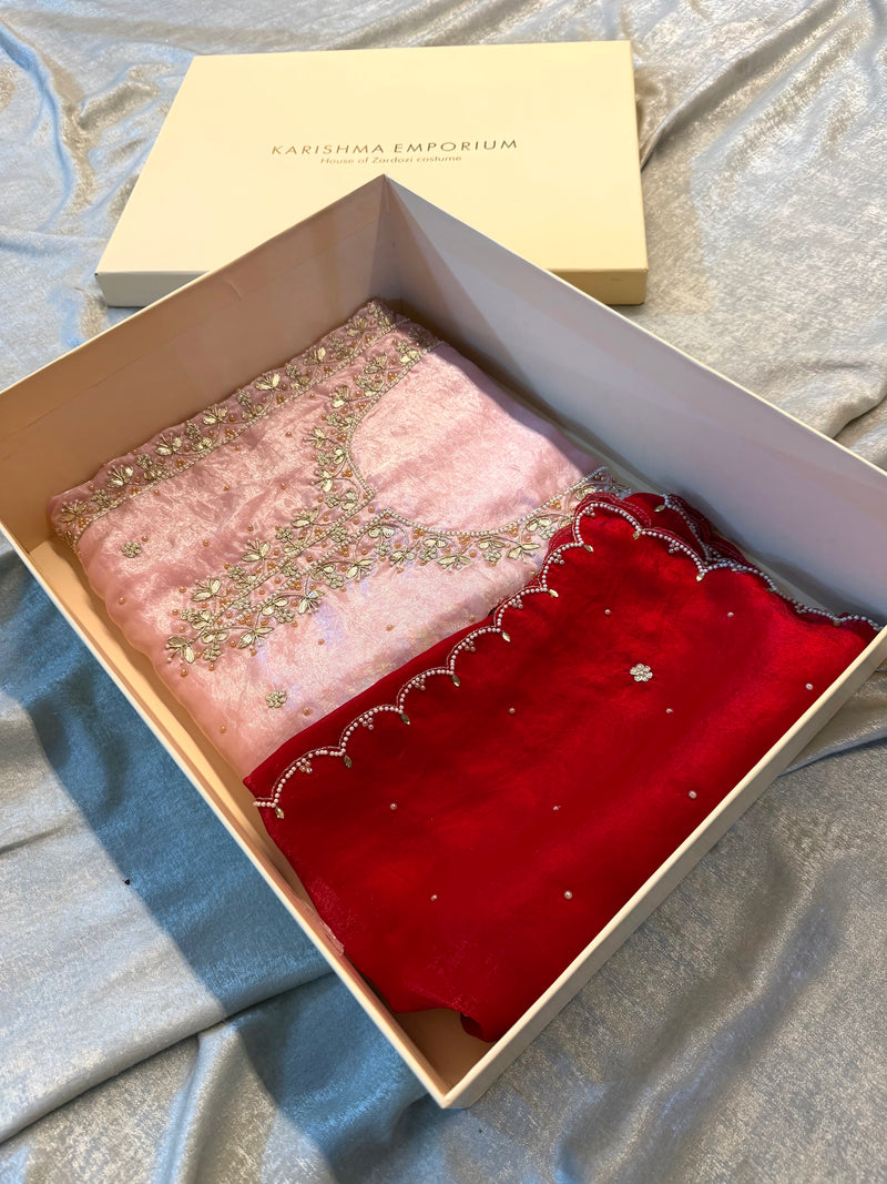 Dabka Patti suit |  | Karishma Emporium | Elegance in Making Pure Zardozi Women wear