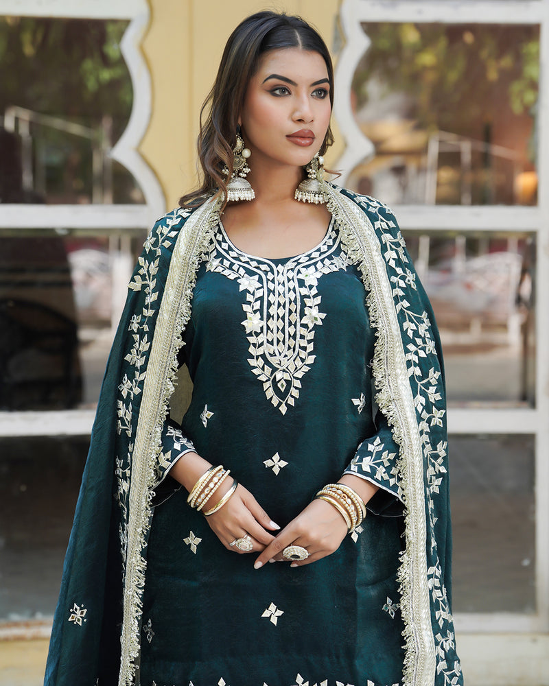 Gharara by Rooh e tonk |  | Karishma Emporium | Elegance in Making Pure Zardozi Women wear