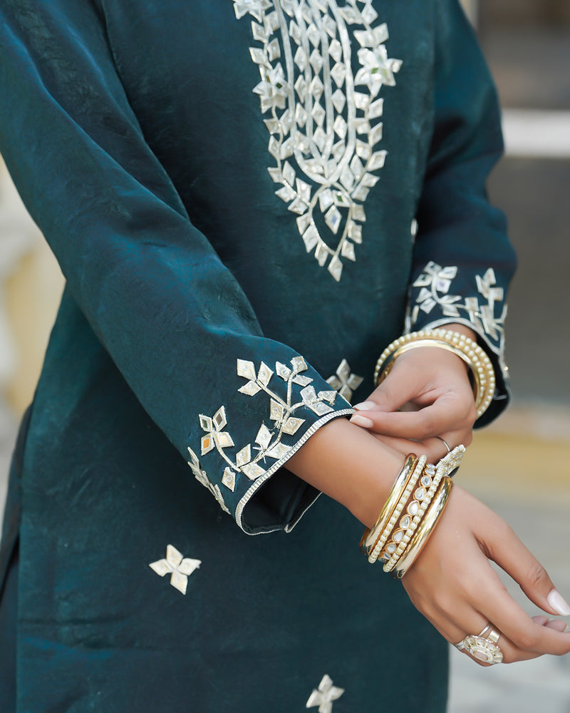 Gharara by Rooh e tonk |  | Karishma Emporium | Elegance in Making Pure Zardozi Women wear