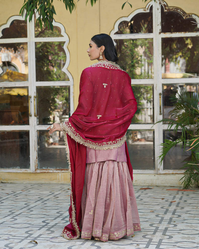 Gharara by Ayesha-Yusuf |  | Karishma Emporium | Elegance in Making Pure Zardozi Women wear