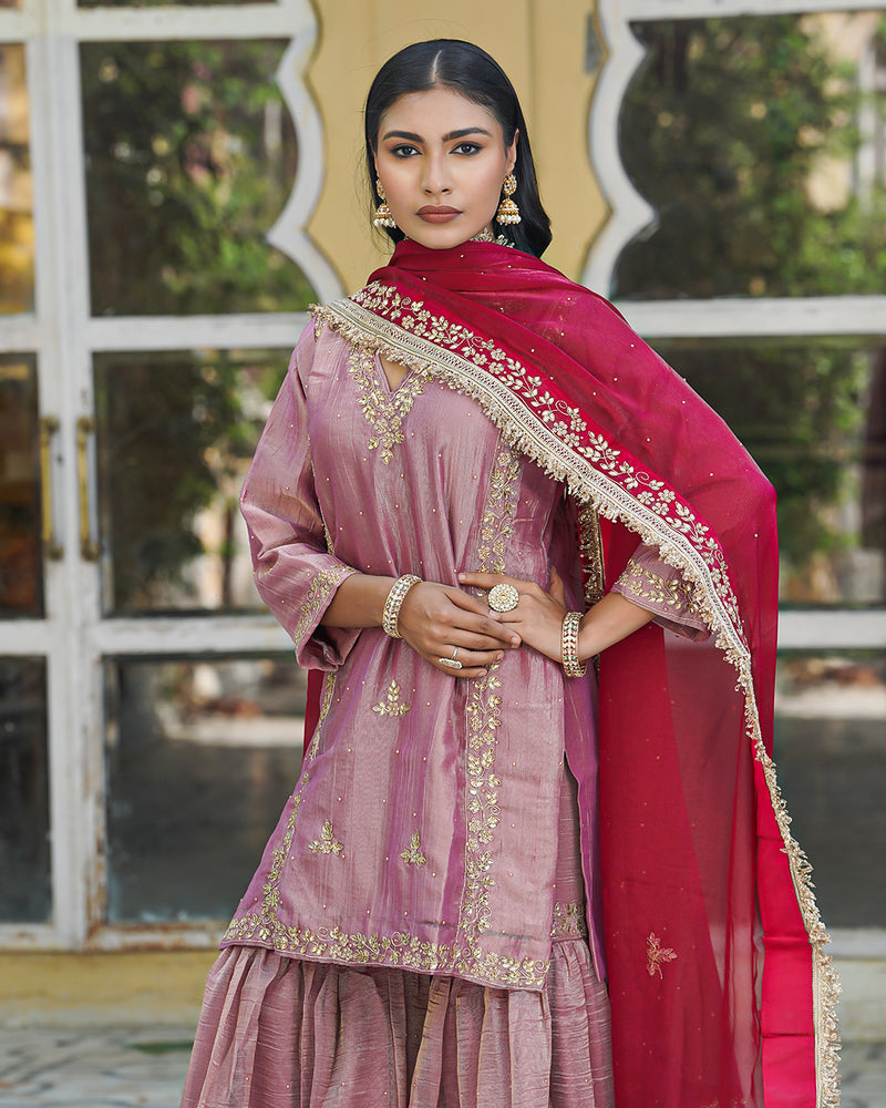 Gharara by Ayesha-Yusuf |  | Karishma Emporium | Elegance in Making Pure Zardozi Women wear