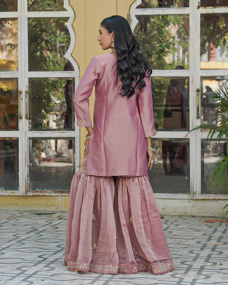 Gharara by Ayesha-Yusuf |  | Karishma Emporium | Elegance in Making Pure Zardozi Women wear
