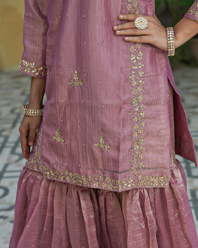 Gharara by Ayesha-Yusuf |  | Karishma Emporium | Elegance in Making Pure Zardozi Women wear