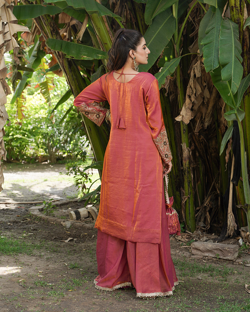 Sharara by Jasmine gill |  | Karishma Emporium | Elegance in Making Pure Zardozi Women wear