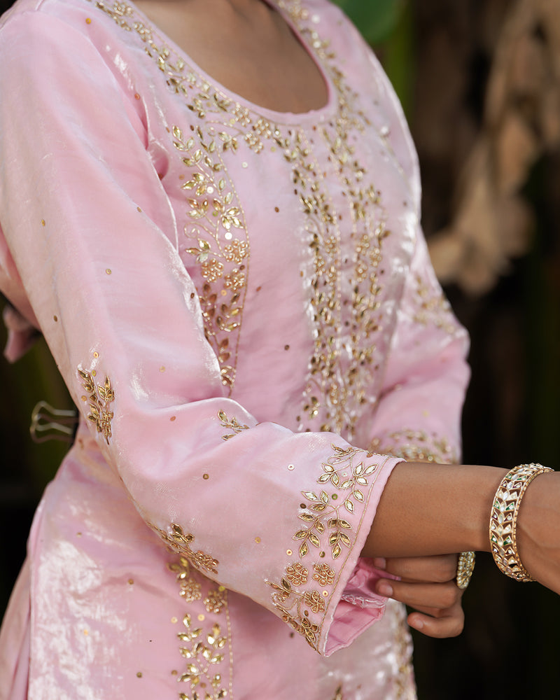Gharara by Zareena nawab |  | Karishma Emporium | Elegance in Making Pure Zardozi Women wear