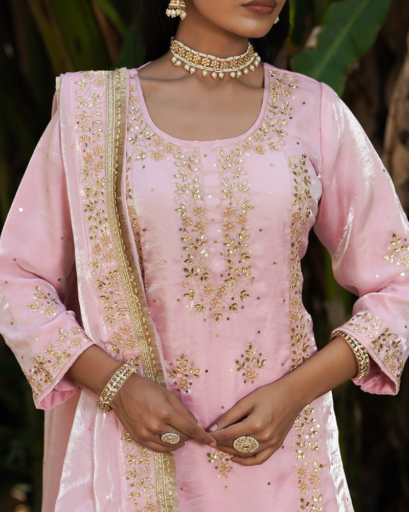Gharara by Zareena nawab |  | Karishma Emporium | Elegance in Making Pure Zardozi Women wear