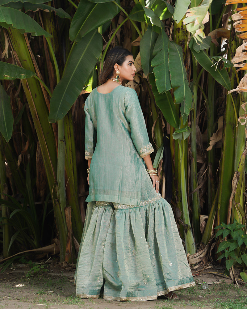 Gharara by Ziana khan |  | Karishma Emporium | Elegance in Making Pure Zardozi Women wear