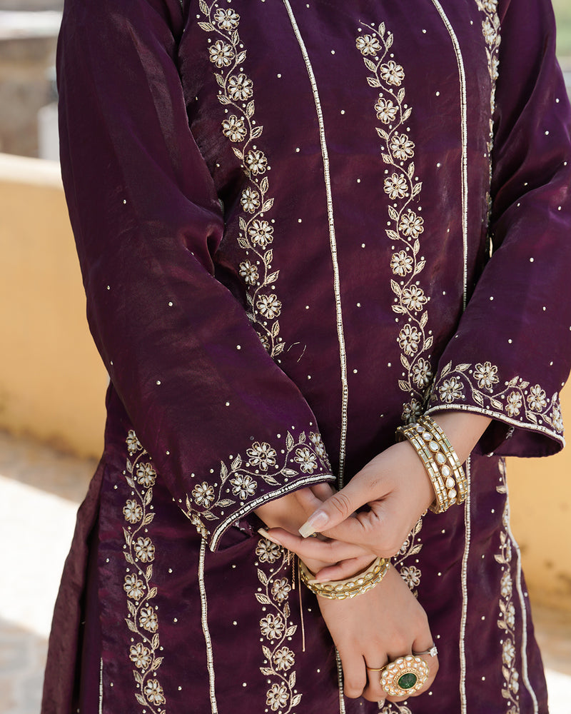 Gharara by aavya naaz |  | Karishma Emporium | Elegance in Making Pure Zardozi Women wear