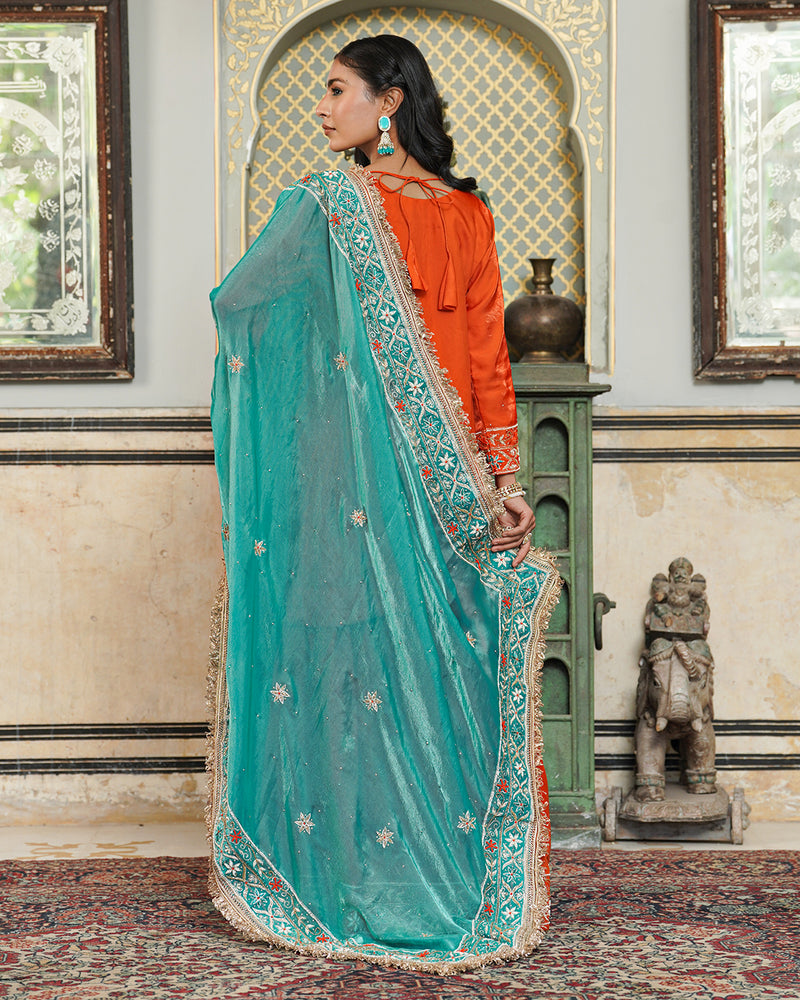 Gharara by Elara nawab |  | Karishma Emporium | Elegance in Making Pure Zardozi Women wear