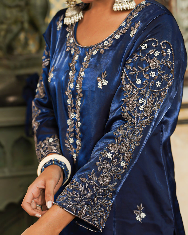 Gharara by Ayesha-Ada |  | Karishma Emporium | Elegance in Making Pure Zardozi Women wear
