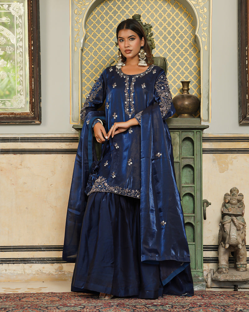 Gharara by Ayesha-Ada |  | Karishma Emporium | Elegance in Making Pure Zardozi Women wear