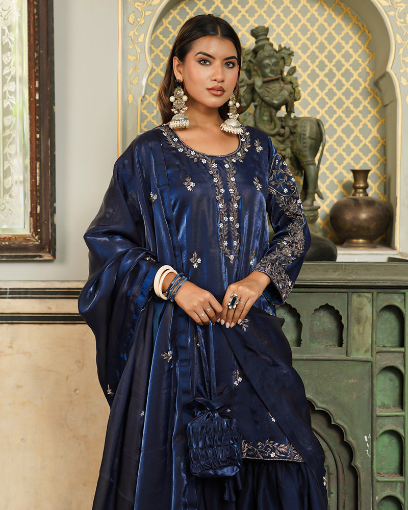 Gharara by Ayesha-Ada |  | Karishma Emporium | Elegance in Making Pure Zardozi Women wear