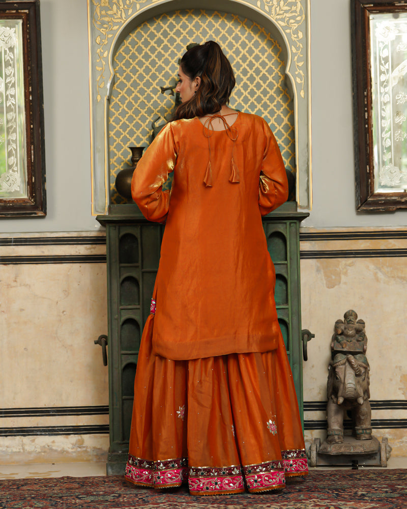 Gharara by Gulzar khan |  | Karishma Emporium | Elegance in Making Pure Zardozi Women wear