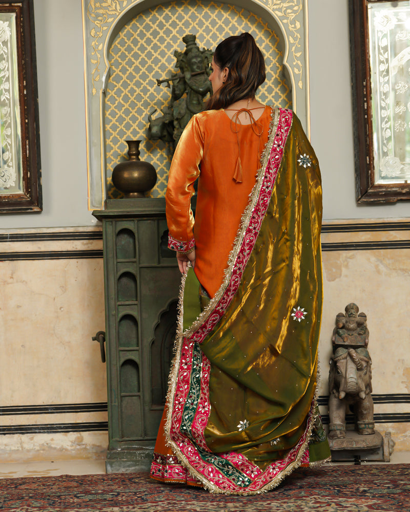 Gharara by Gulzar khan |  | Karishma Emporium | Elegance in Making Pure Zardozi Women wear