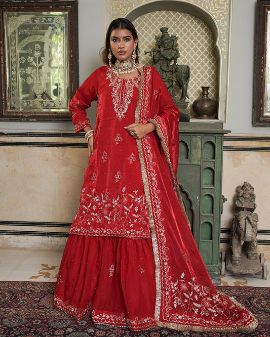 Farshi by Sakina-bai  Italian Shimar fabric