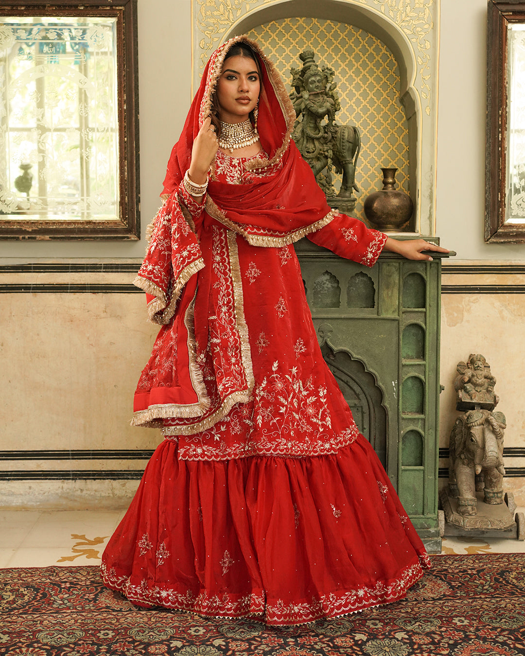 Farshi by Sakina-bai  Italian Shimar fabric