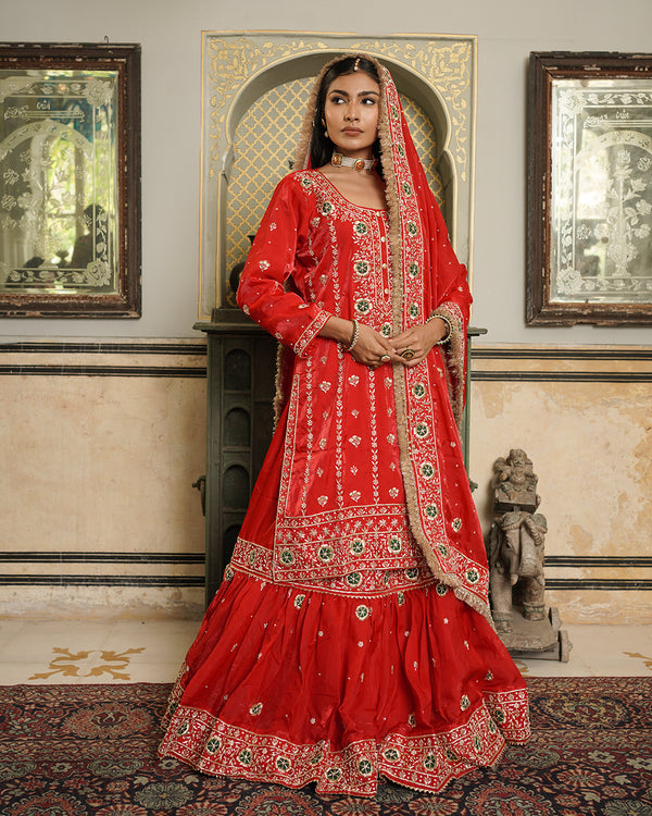 Farshi by huda-baksh  Italian Shimar fabric