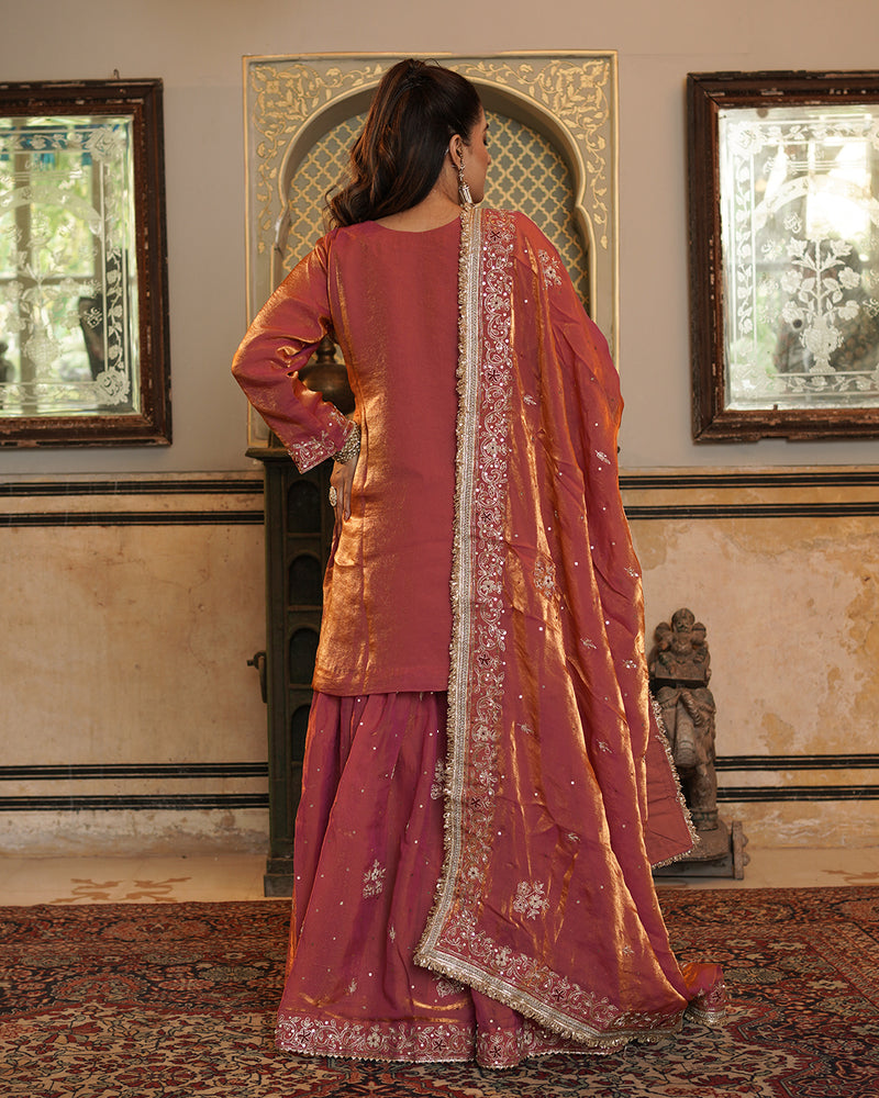 Gharara by Raaya maryam |  | Karishma Emporium | Elegance in Making Pure Zardozi Women wear