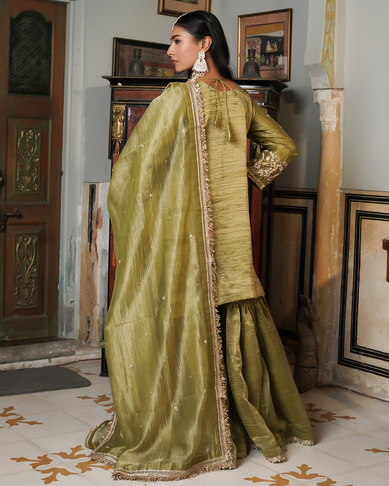 Gharara by Veer Zara |  | Karishma Emporium | Elegance in Making Pure Zardozi Women wear