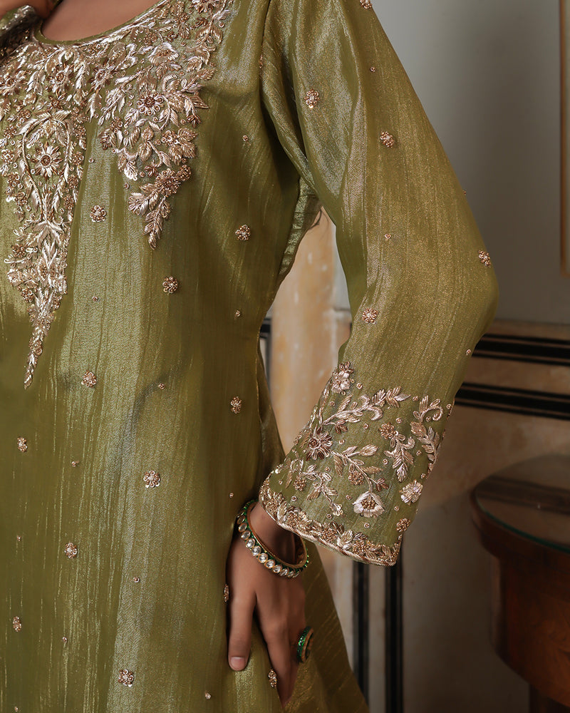Gharara by Veer Zara |  | Karishma Emporium | Elegance in Making Pure Zardozi Women wear