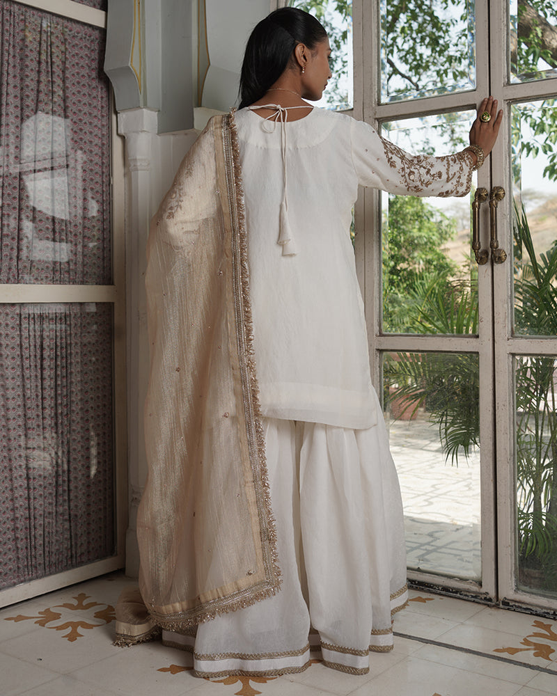 Gharara by zareen Ara |  | Karishma Emporium | Elegance in Making Pure Zardozi Women wear