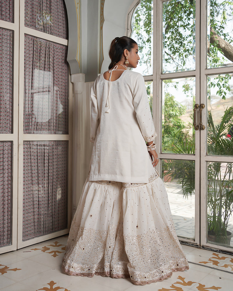 Gharara by Shahi nazakat |  | Karishma Emporium | Elegance in Making Pure Zardozi Women wear