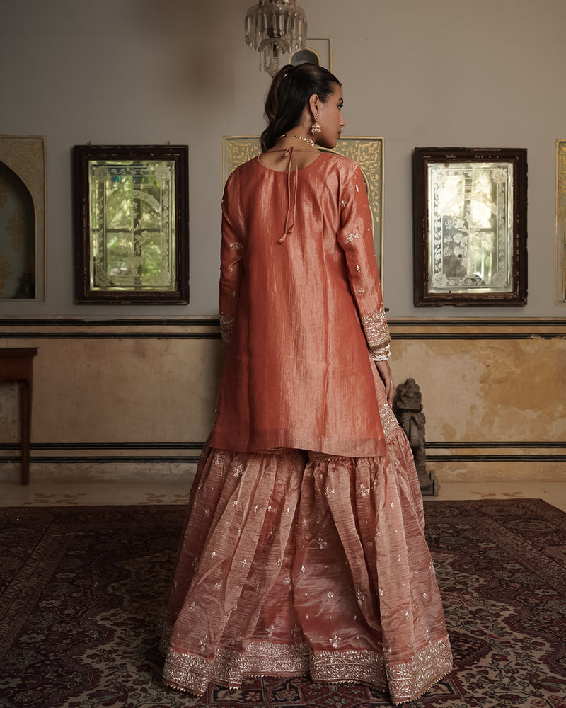 Gharara by Alia Zaidi |  | Karishma Emporium | Elegance in Making Pure Zardozi Women wear