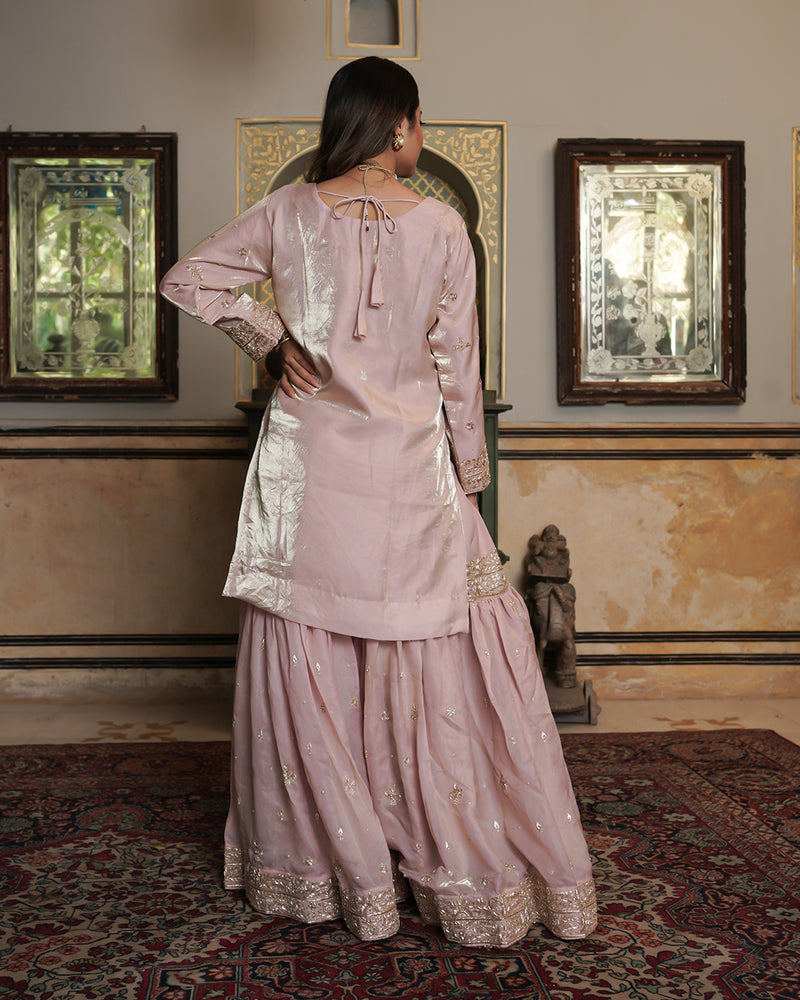 Gharara by Alia Zaidi |  | Karishma Emporium | Elegance in Making Pure Zardozi Women wear