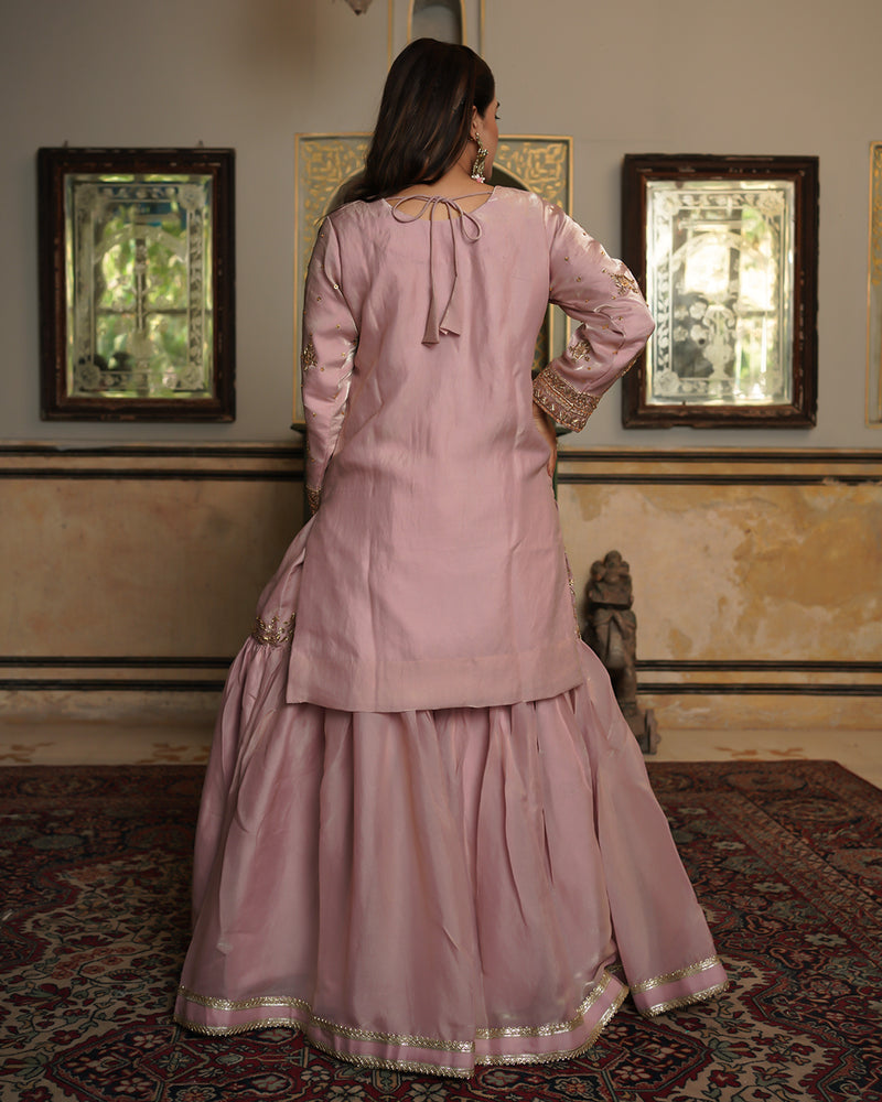 Gharara by Sakina b |  | Karishma Emporium | Elegance in Making Pure Zardozi Women wear