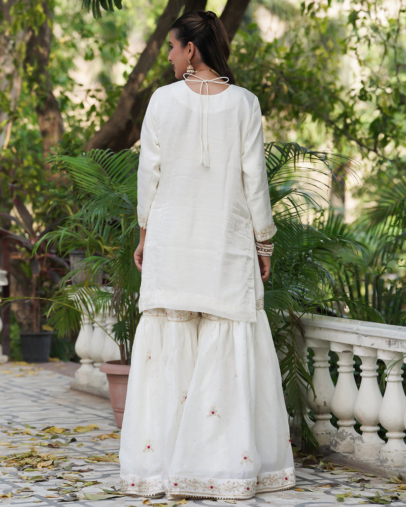 Gharara by Aiman fatima |  | Karishma Emporium | Elegance in Making Pure Zardozi Women wear