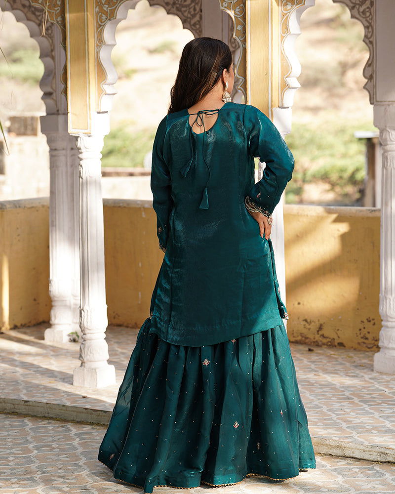 Gharara by yumna Saeedi |  | Karishma Emporium | Elegance in Making Pure Zardozi Women wear