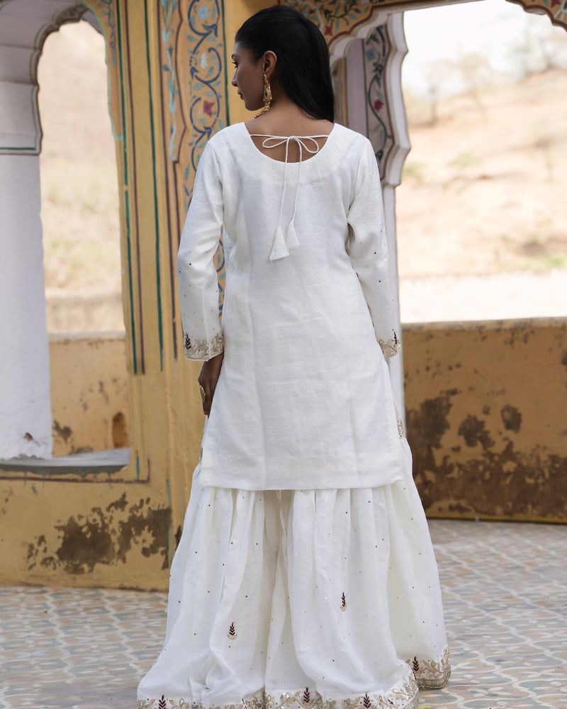 Gharara by Noor fatima |  | Karishma Emporium | Elegance in Making Pure Zardozi Women wear