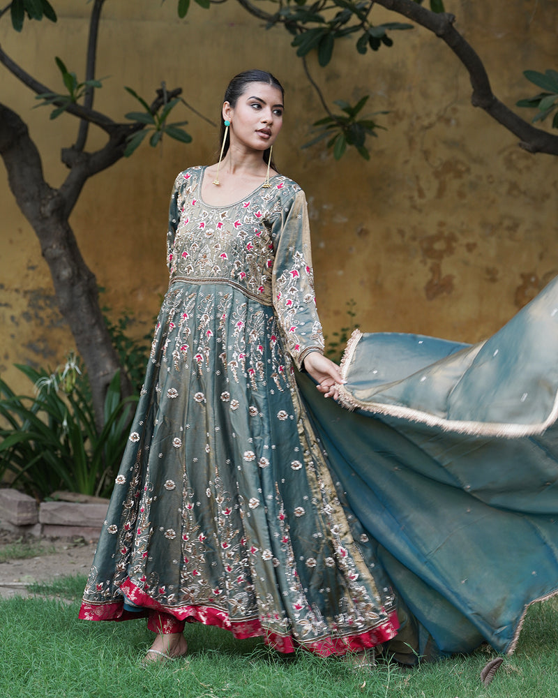 Kausarbai anarkali  Italian Shimar fabric |  | My Store