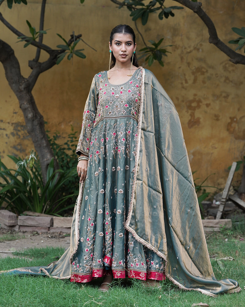Kausarbai anarkali  Italian Shimar fabric |  | My Store