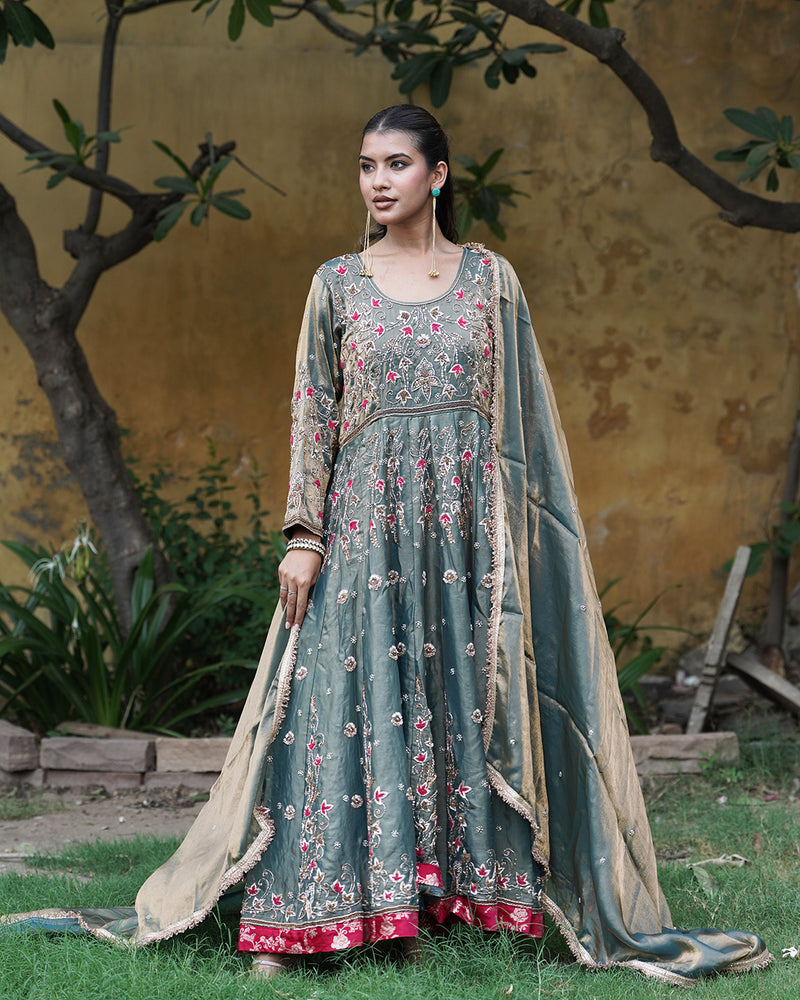 Kausarbai anarkali  Italian Shimar fabric |  | My Store