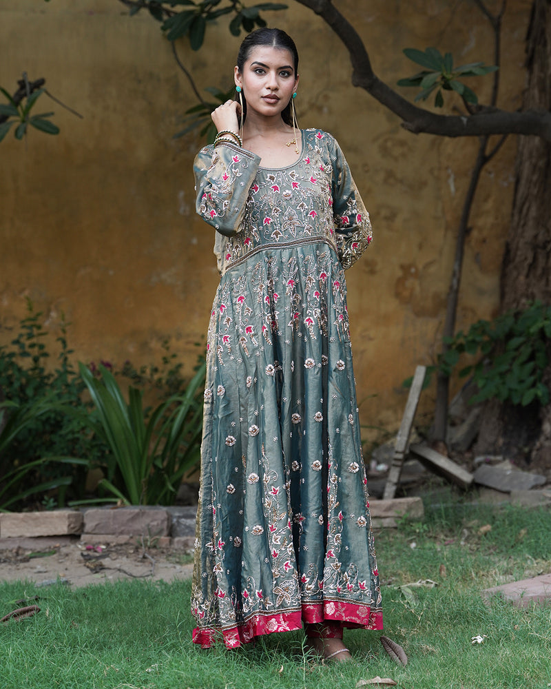 Kausarbai anarkali  Italian Shimar fabric |  | My Store