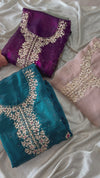 GET ALL THESE 5 DABKA PATTI  SUITS AT THE PRICE OFF 20999₹💐(1 DRESS PRICE IS 5500₹)