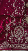 BEAUTIFUL MAROON ZARDOZI SUIT