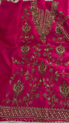 (NOOR) BEAUTIFUL ANTIQUE ZARDOZI SUITS