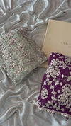 (HANDWORK GOTA PATTI SUITS ON PURE FABRIC GET THREE AT THE BEST PRICE)