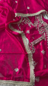 MAGENTA ZARDOZI PANT KURTA SET