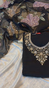 BEAUTIFUL VISCOUS FABRIC SUIT WITH PAINTING DUPATTA