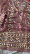 GOTA PATTI SUIT ON ITALIAN SHIMAR
